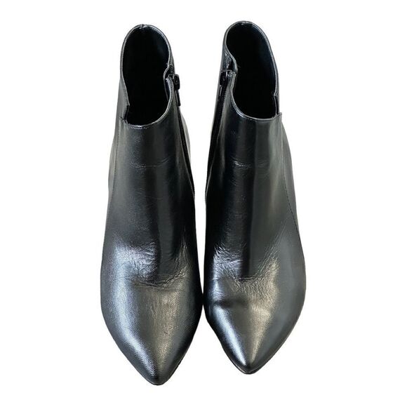 Nine West Women’s Jetlag Booties in the Size 9.5M in Black Leather - Picture 10 of 13